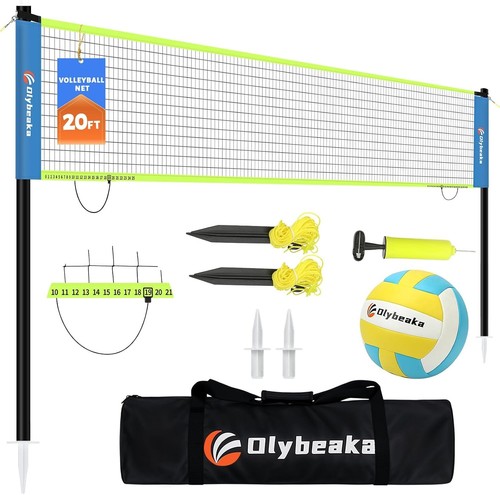 Versatile portable volleyball - versatile,